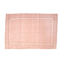 Raffia Placemats in Soft Pink by Rice DK